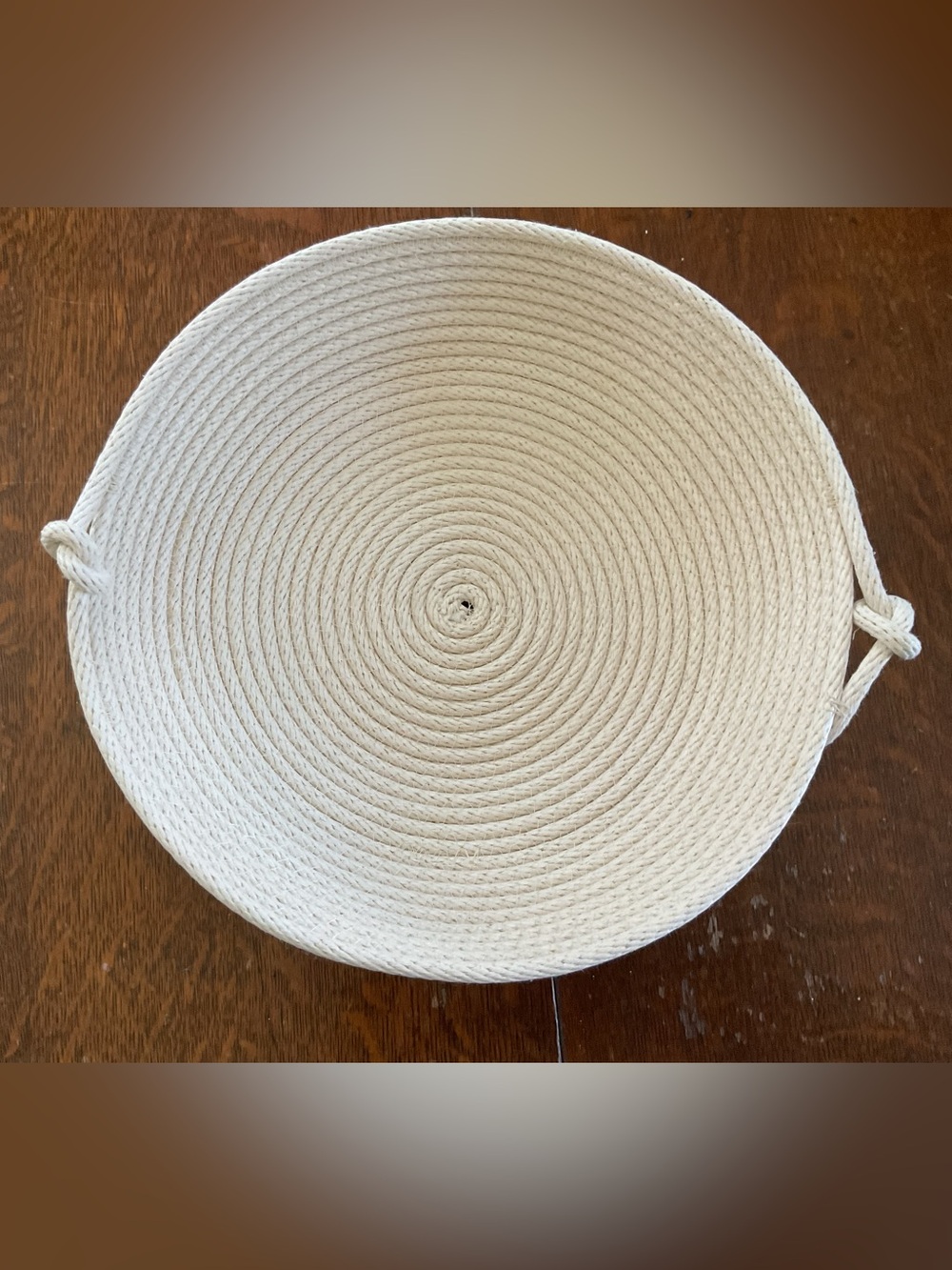Handmade Coiled Rope Decorative Bowl - Picture 5 of 5